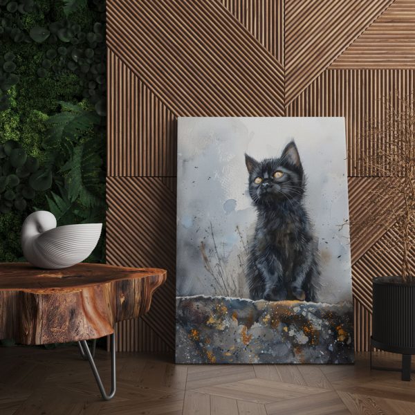 Kedi Kanvas Tablo