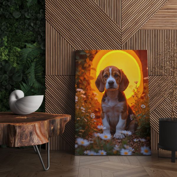 Sadık Köpek Kanvas Tablo